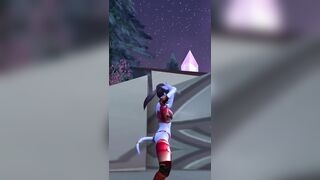 Draenei Female sexy dance (World of Warcraft)