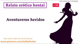 Zelda cuida de Link, relato hentai en espanol. Ella acaba ay
