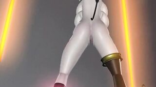 3D quadri boobs girls dance