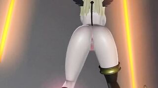3D quadri boobs girls dance