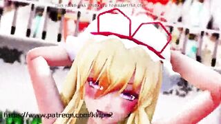 r18 mmd touhou Yakumo Yukari mememe