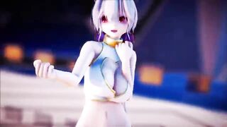 MMD dance  Lamb -TDA Yakune Haku  Vocaloid - YOWANE HAKU
