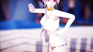 MMD dance  Lamb -TDA Yakune Haku  Vocaloid - YOWANE HAKU