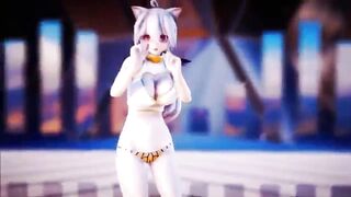 MMD dance  Lamb -TDA Yakune Haku  Vocaloid - YOWANE HAKU