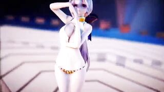 MMD dance  Lamb -TDA Yakune Haku  Vocaloid - YOWANE HAKU