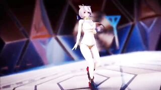 MMD dance  Lamb -TDA Yakune Haku  Vocaloid - YOWANE HAKU