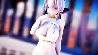 MMD dance  Lamb -TDA Yakune Haku  Vocaloid - YOWANE HAKU