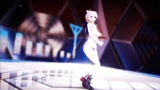 MMD dance  Lamb -TDA Yakune Haku  Vocaloid - YOWANE HAKU