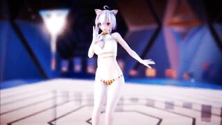 MMD dance  Lamb -TDA Yakune Haku  Vocaloid - YOWANE HAKU