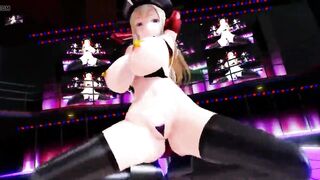 MMD SEX Azur Lane Bismarck - Pole Dance