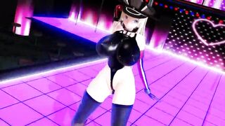 MMD SEX Azur Lane Bismarck - Pole Dance