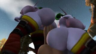 Night elfs grinding
