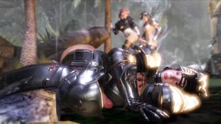 3D Animation - Shemale Knight fucks Girl, FUTANARI Sex Story