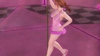 Hot and Sexy Kasumi Pole Dancing for you.