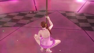 Hot and Sexy Kasumi Pole Dancing for you.