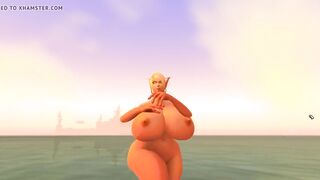 Sexy belf dancing
