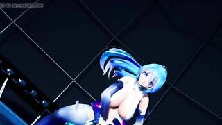 MMD Huka Hibikase