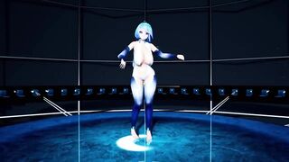 MMD Huka Hibikase