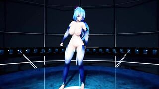 MMD Huka Hibikase