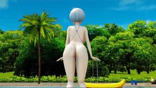 MMD  Ghost dance, Rem, New version