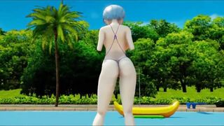 MMD  Ghost dance, Rem, New version