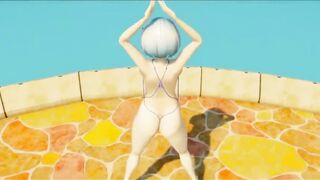 MMD  Ghost dance, Rem, New version