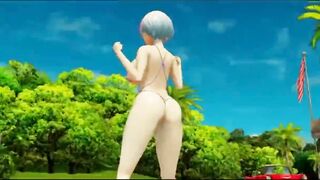 MMD  Ghost dance, Rem, New version