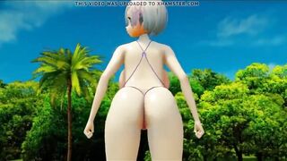 MMD  Ghost dance, Rem, New version