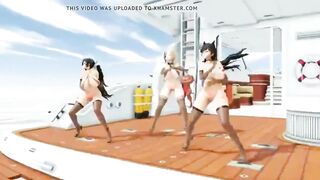 MMD dance microBikini