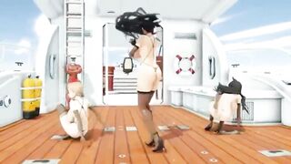 MMD dance microBikini