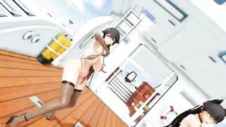 MMD dance microBikini