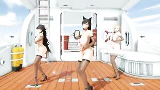 MMD dance microBikini