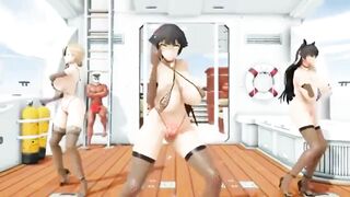 MMD dance microBikini