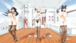 MMD dance microBikini