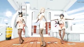 MMD dance microBikini