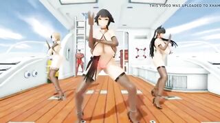 MMD dance microBikini
