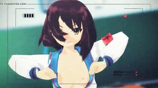 (MMD) Haruhi Suzumiya - Gimme x Gimme (Made by DM144)