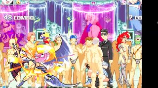 Having fun ,sex and fighting in this horny M.U.G.E.N.