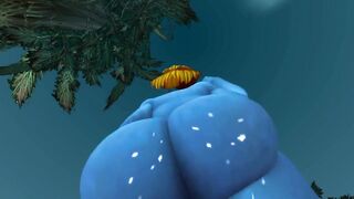 My bimbo troll lapdance