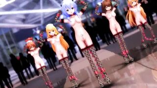 MMD Girls dance 2
