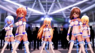 MMD Girls dance 1
