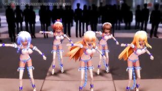 MMD Girls dance 1