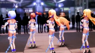 MMD Girls dance 1