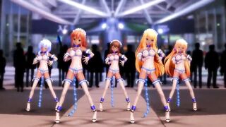 MMD Girls dance 1