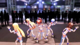 MMD Girls dance 1
