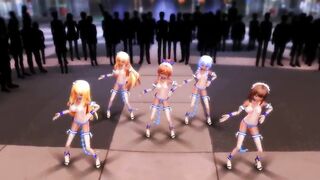 MMD Girls dance 1