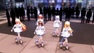 MMD Girls dance 1