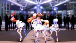 MMD Girls dance 1