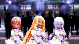 MMD Girls dance 1