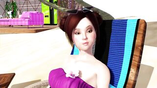 Seline, Stella & Kayci 022 Huge Futa Cock